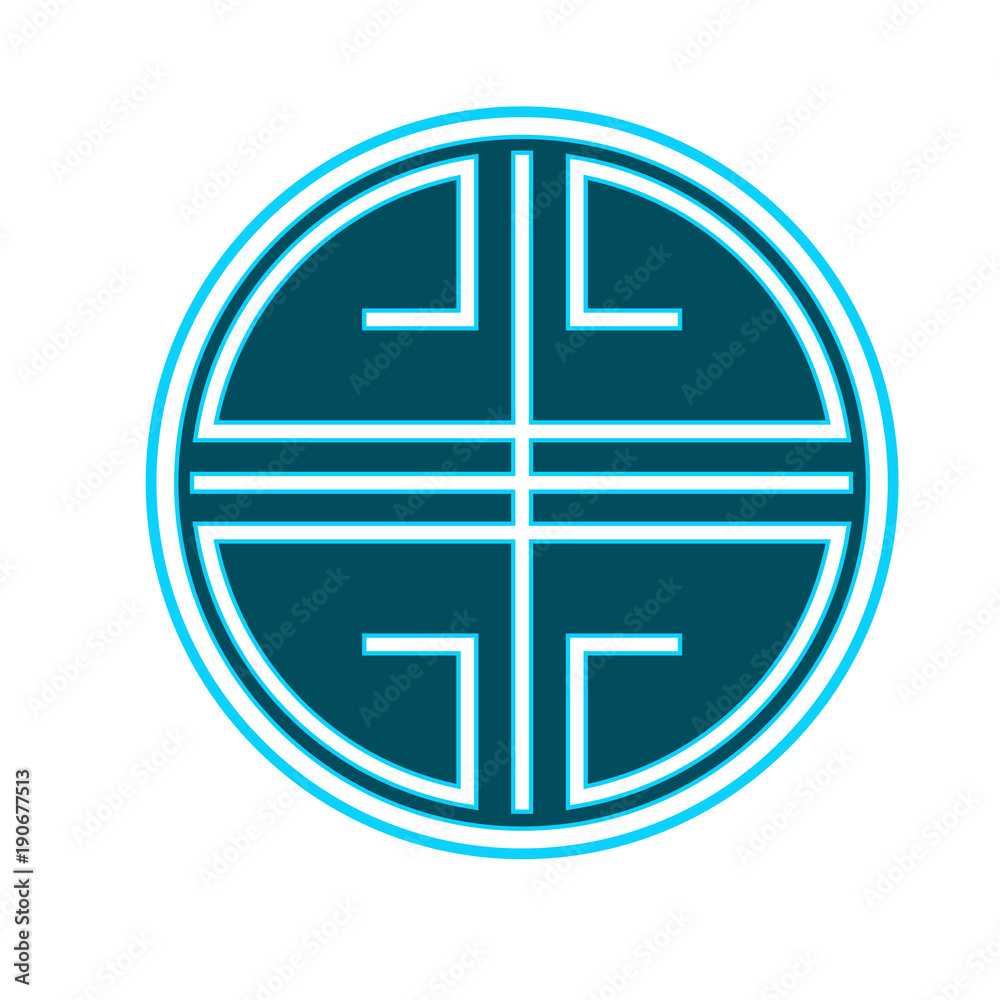 Obraz premium Empty traditional label