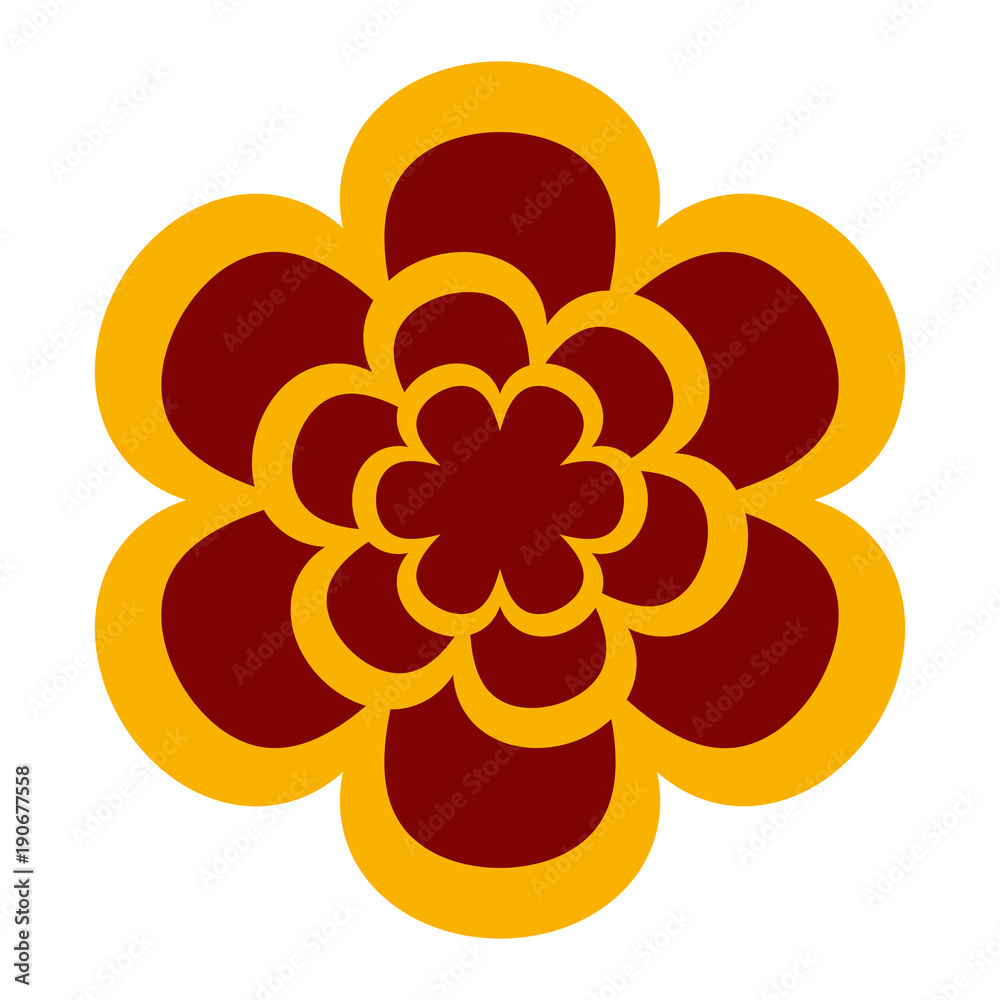 Decorative asian flower Decorative asian flower