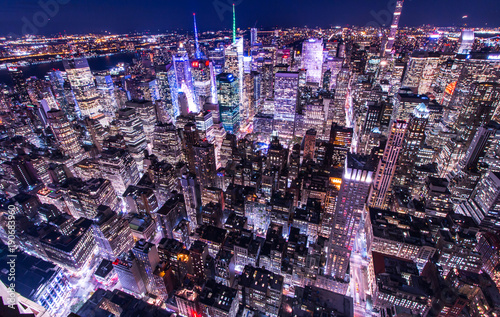 Manhattan by night