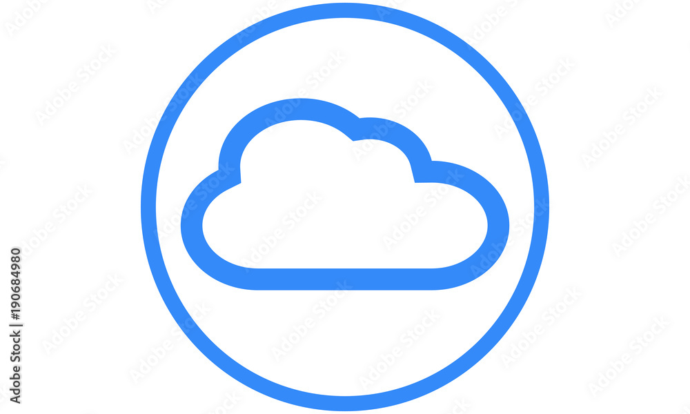 Cloud and Weather icon Cloud and Weather icon