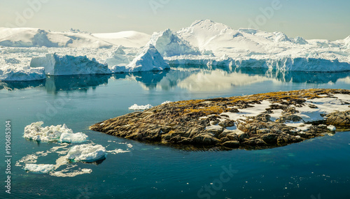 Icebergs in Iceland photo