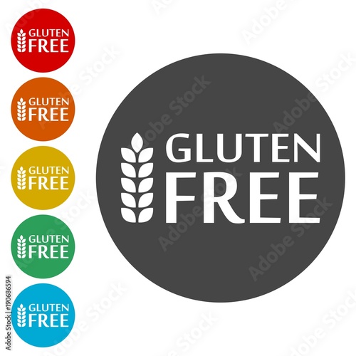 Gluten Free Sign Icon 