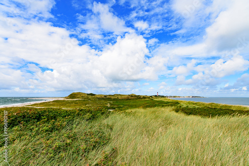 Hörnumer Odden mirt dem Leuchtturm in Hörnum