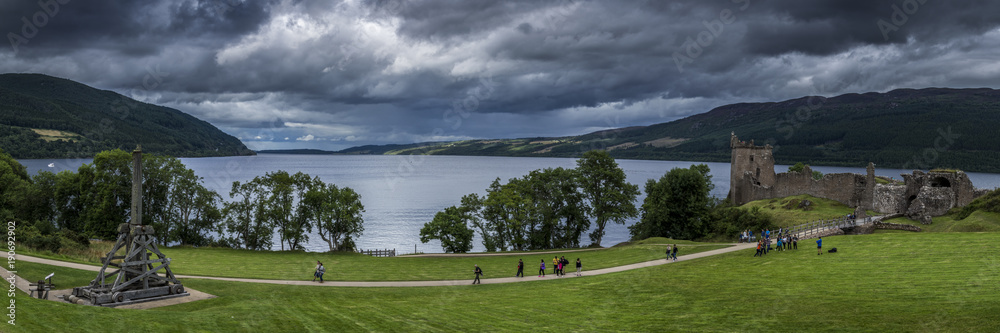 Obraz premium Loch Ness Panorama