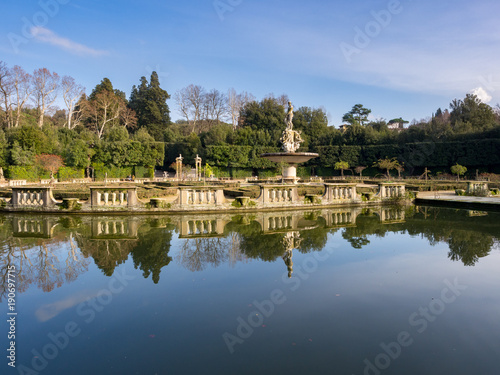 Isolotto in Boboli gardens