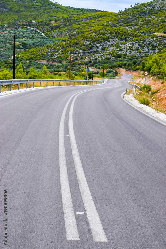Obraz premium Road in the mountains.