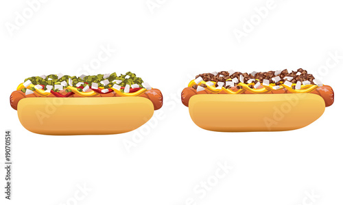 Hot Dog and Chili Dog