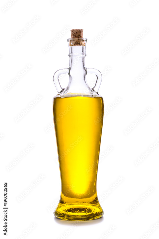 olive oil isolated on white. olive oil isolated on white.