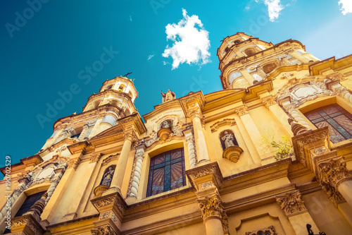 Quadro su tela Church in the city of Buenos Aires, Argentina