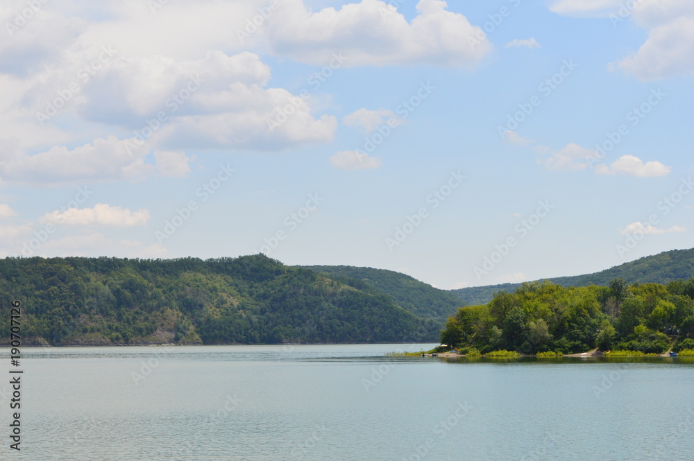 Ukraine, the river of the Dniester Ukraine, the river of the Dniester