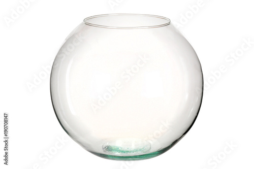 Empty glass sphere