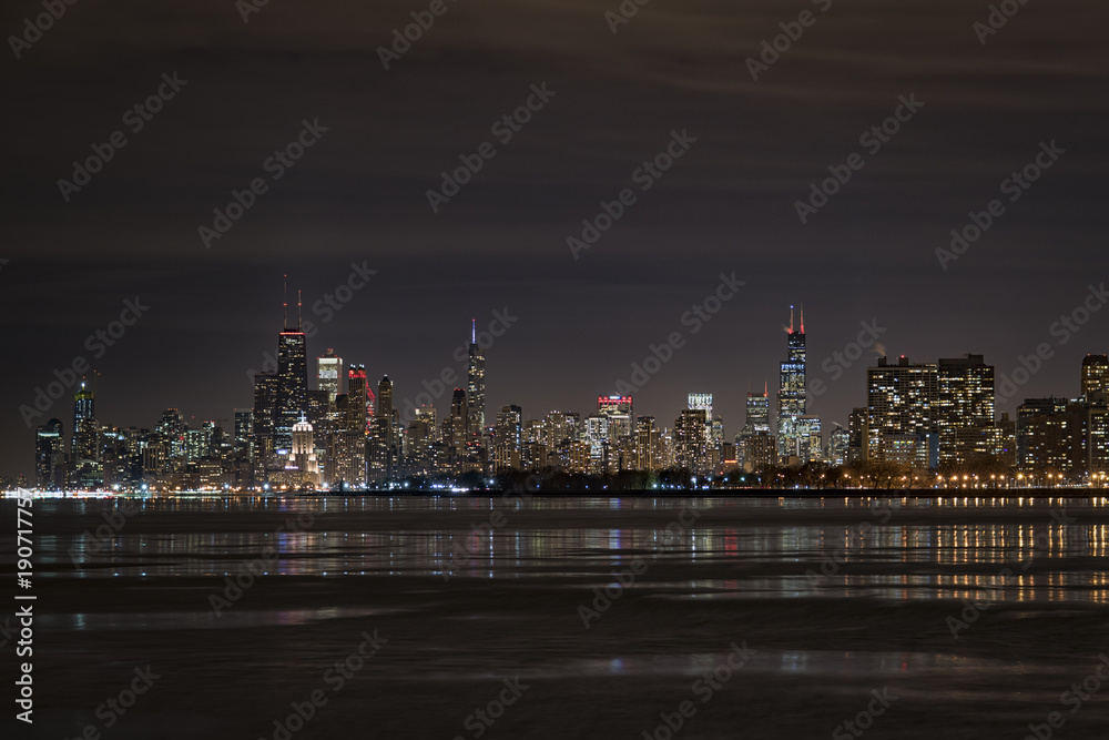 Chicago on a Very Cold Night