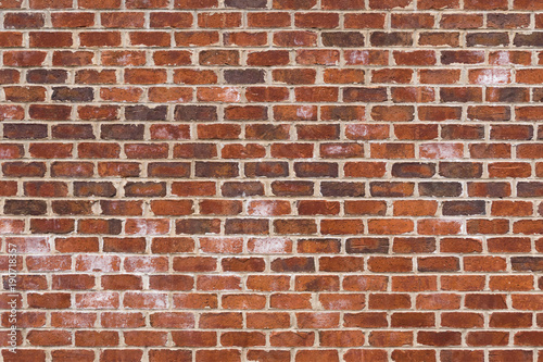 Red Brick Wall Background Pattern