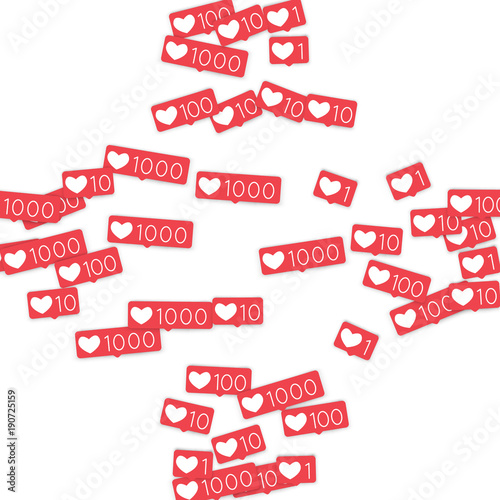 Social media counters.