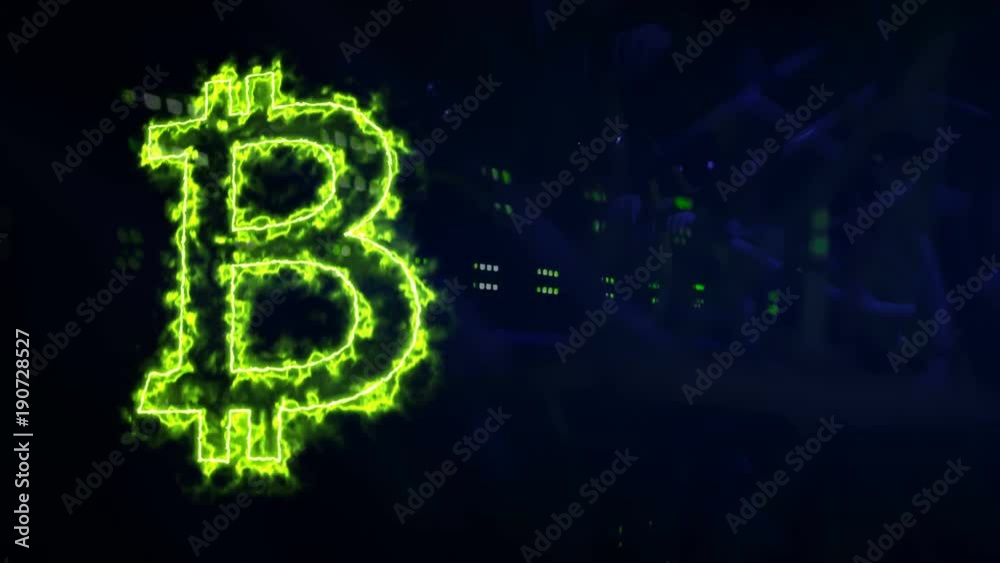 Crypto currency. A close-up bitcoin's symbol burns in the fire. Modern hype trend in the financial and electronic area. Crypto currency. A close-up bitcoin's symbol burns in the fire. Modern hype trend in the financial and electronic area.