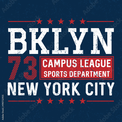 BKLYN Campus League - Tee Deign For Print