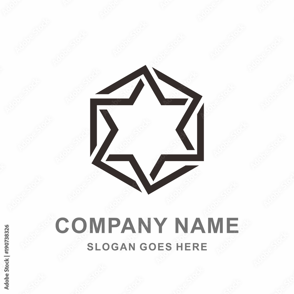 Circular Triangle Hexagon Diamond Star Jewelry Fashion Accessories Business Company Stock Vector Logo Design Template Circular Triangle Hexagon Diamond Star Jewelry Fashion Accessories Business Company Stock Vector Logo Design Template