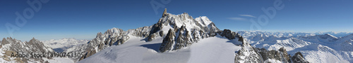 Panorama Monte Bianco