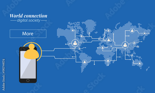 global bus 06World Connection, the power of technology in the world of innovation can connect the one seamless world.