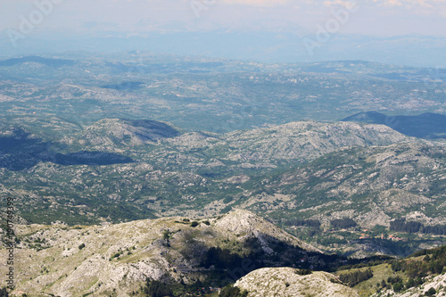 A view from Lovcen mountain, Kotor, Montenegro © nastyakamysheva