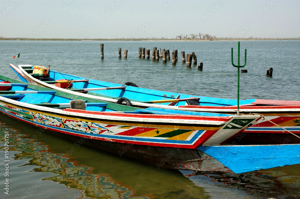 Barques de pêcheurs, Sénégal