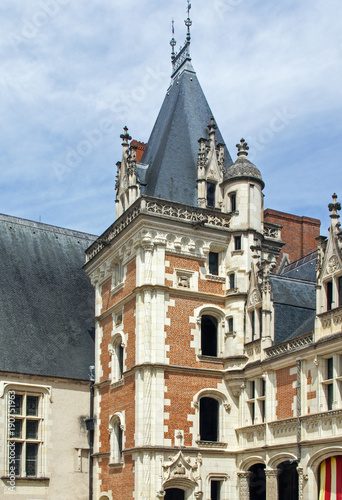 Blois. Château, aile Louis XII. Loir et Cher, Centre Val de Loire