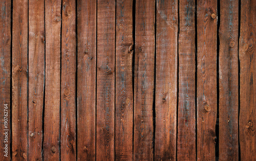 Wood texture. Close-up of a wooden fence. Abstract texture and background for designers.