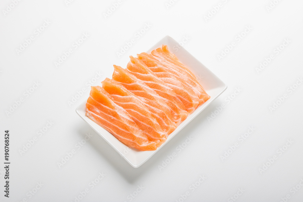Japanese Salmon Sashimi
