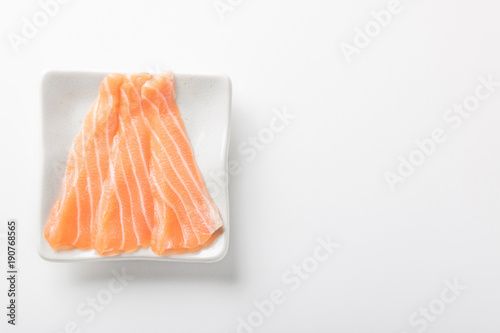 Japanese Salmon Sashimi