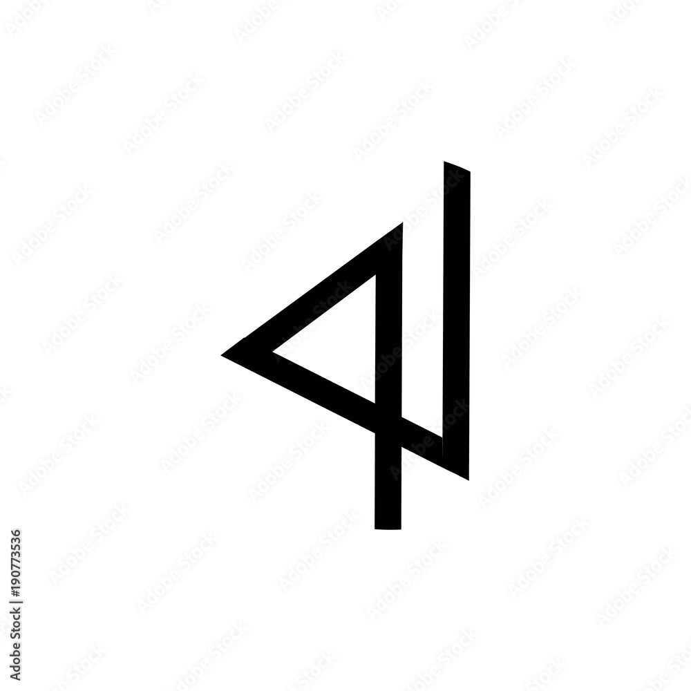 art of letter qj logo vector art of letter qj logo vector
