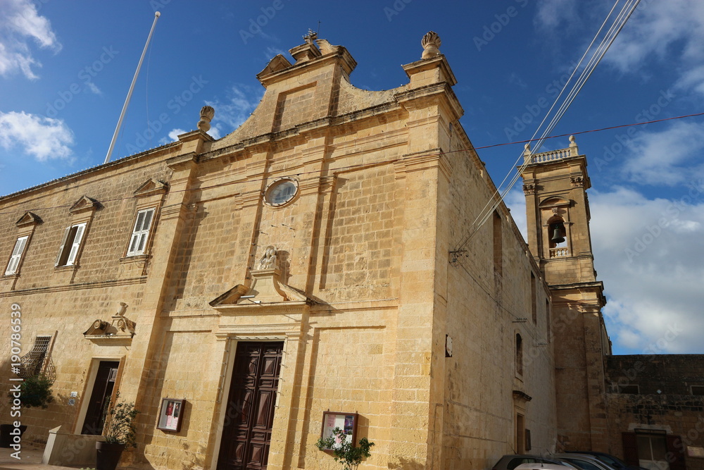 Church in Victoria(Rabat), Gozo, Malta