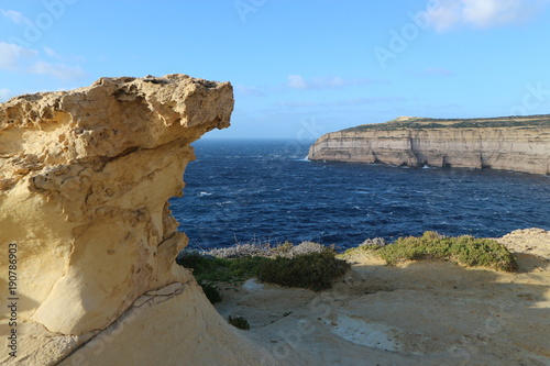 Dwejra cliffs, Gozo, Malta
