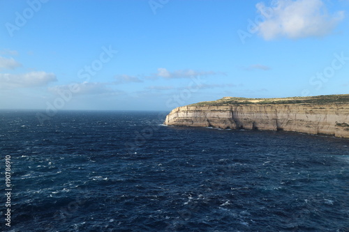 Dwejra cliffs, Gozo, Malta