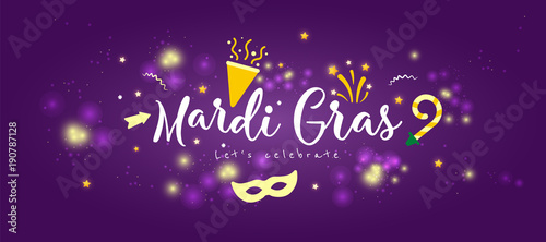 Carnival colorful poster.Vector illustration
