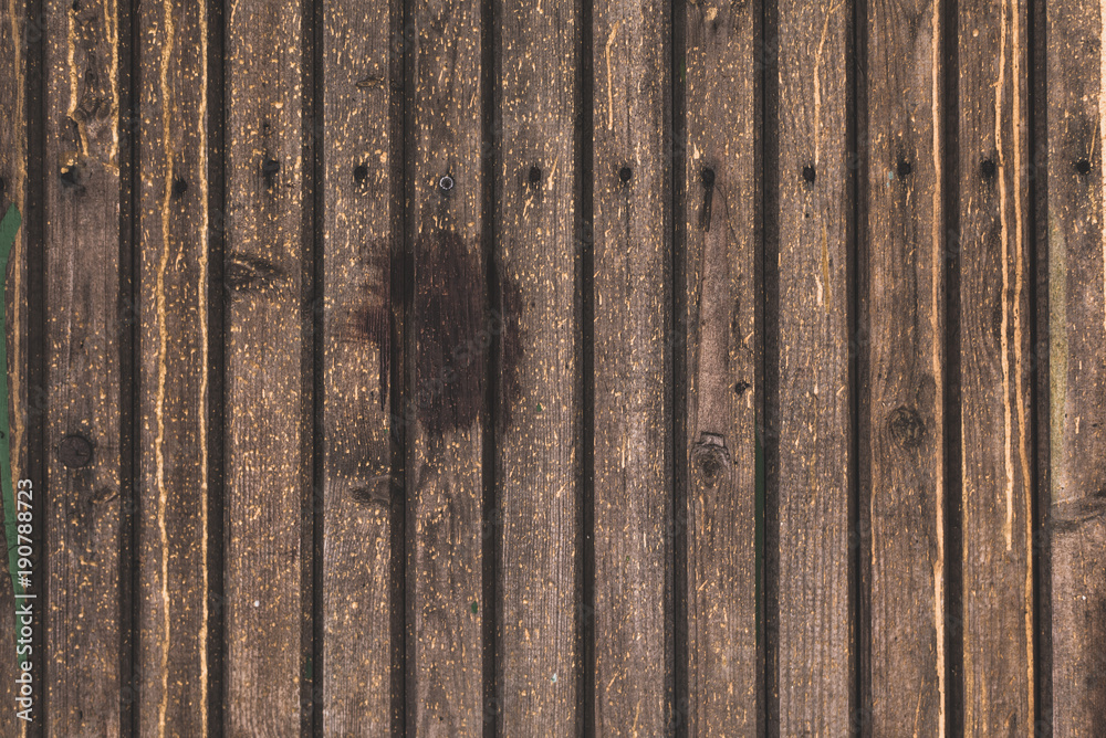 Fototapeta premium Old rough wooden surface - rustic style