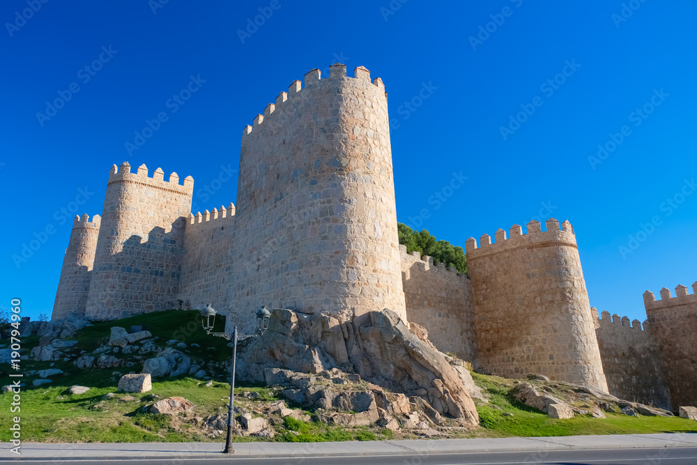 スペイン アビラ 城壁