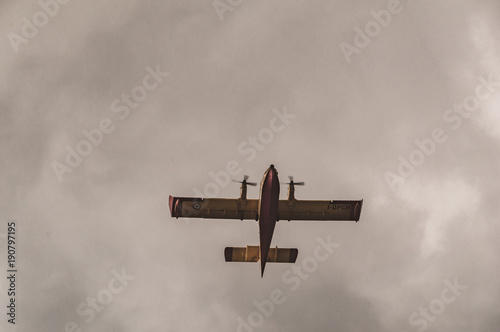 Canadair leaving for a mission