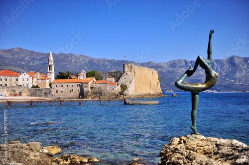 View of Budva old town