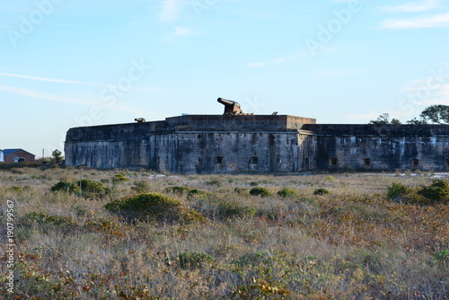 An American civil war fortress in Pensacola.