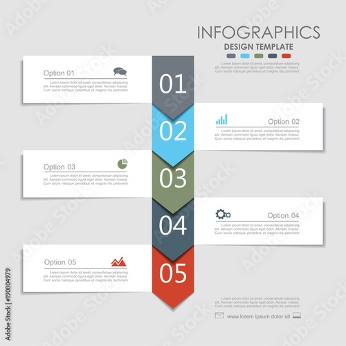 Infographic template. Vector illustration. Can be used for workflow layout, diagram, business step options, banner.