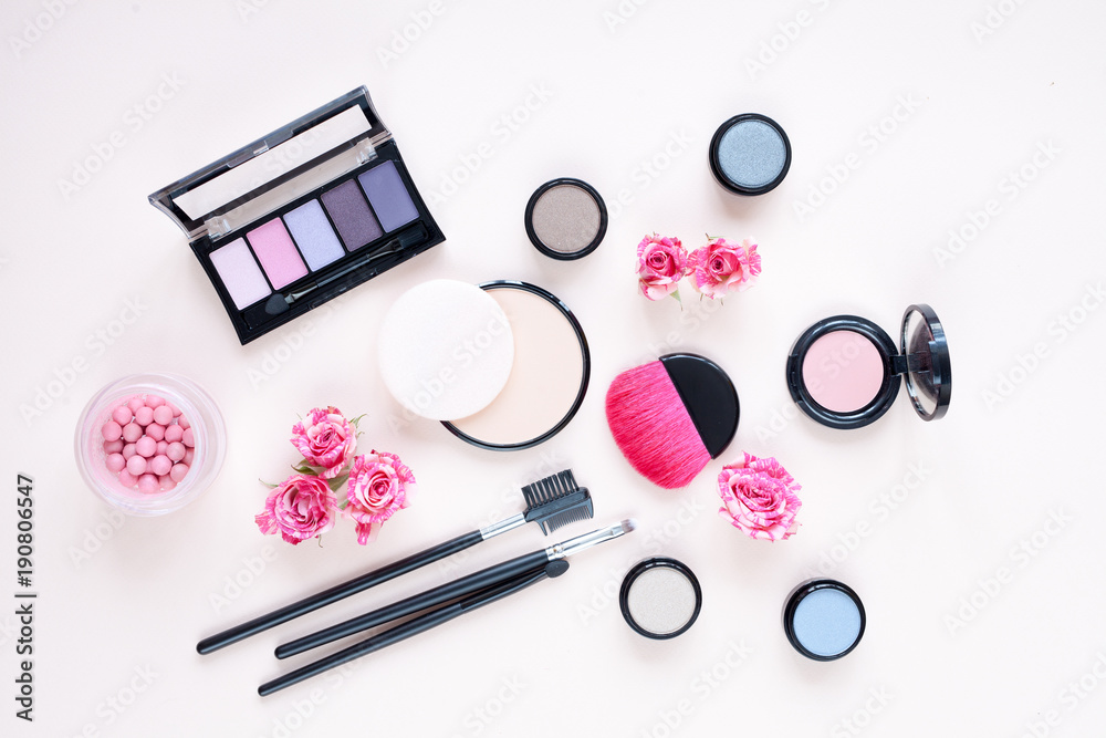 Fototapeta premium Decorative cosmetics concept