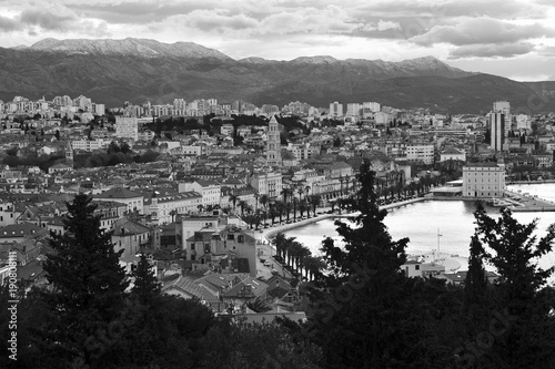 Top view of Split city © Arseniy Krasnevsky