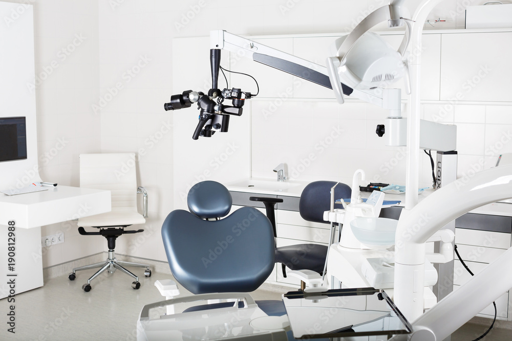 modern dental office, microscope and the right equipment modern dental office, microscope and the right equipment