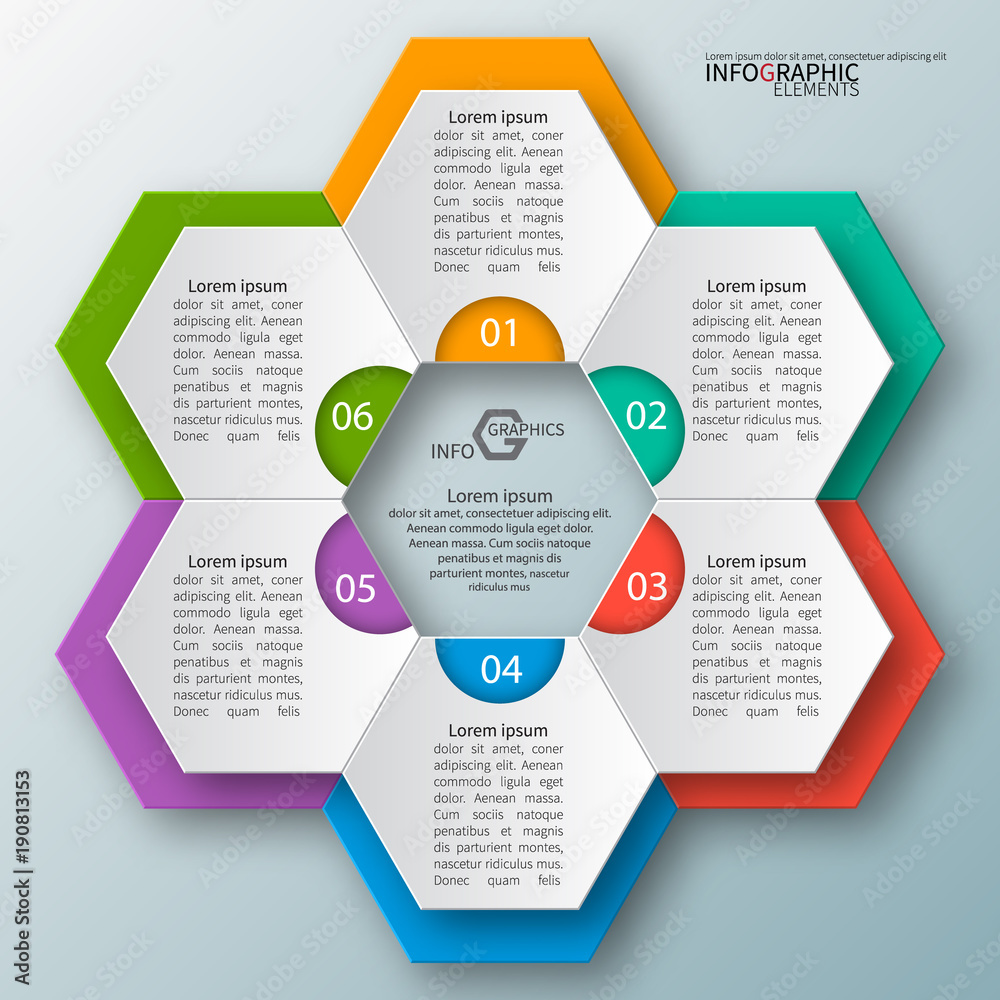 Abstract 3D Paper Infographics Abstract 3D Paper Infographics