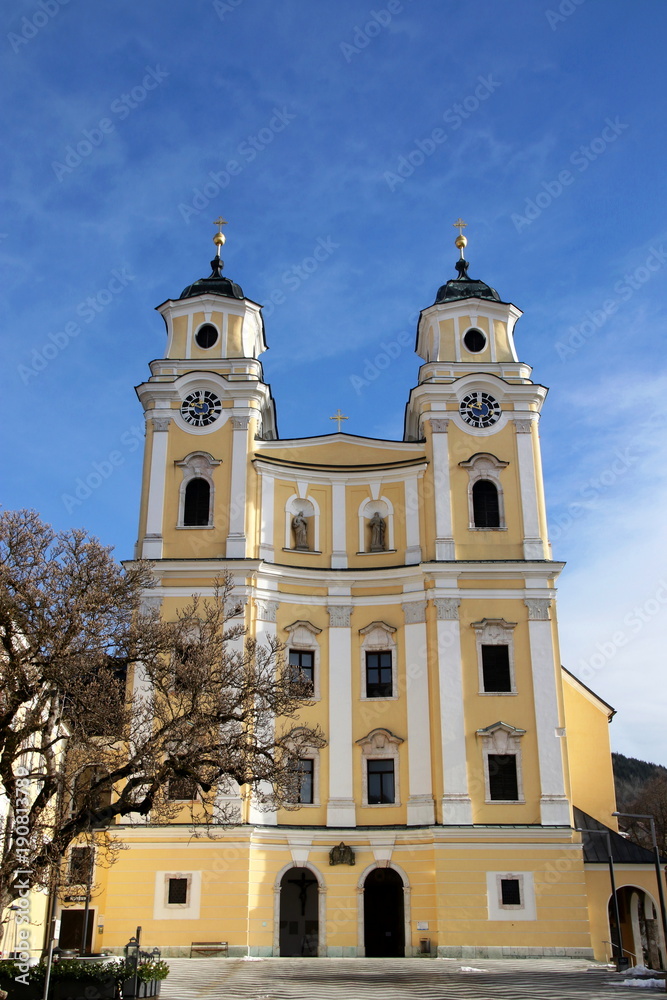 St Michaels church Mondsee, in Austria.