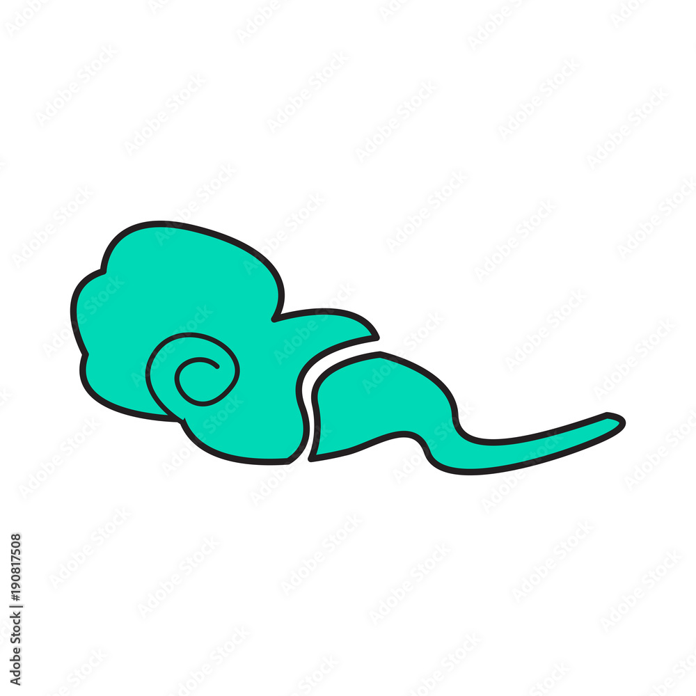 Asian clouds icon Asian clouds icon