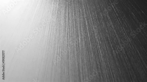 Aluminum texture. Glide view