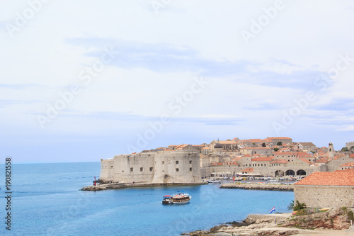 Fototapeta Naklejka Na Ścianę i Meble -  Beautiful view of the ancient city of Dubrovnik, Croatia