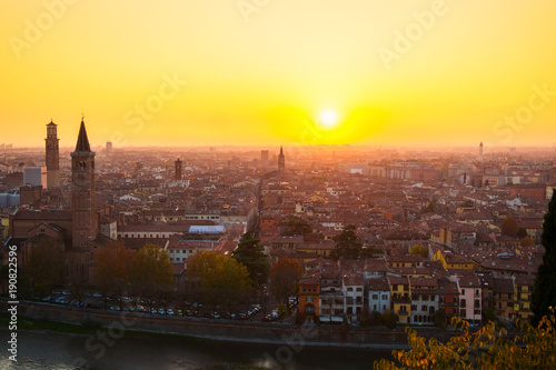 Aerial view of Verona