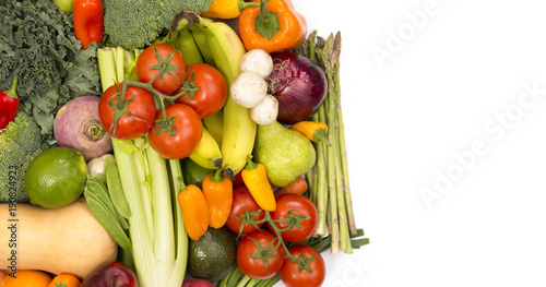Beautify Array of Fresh Fruits and Vegetables